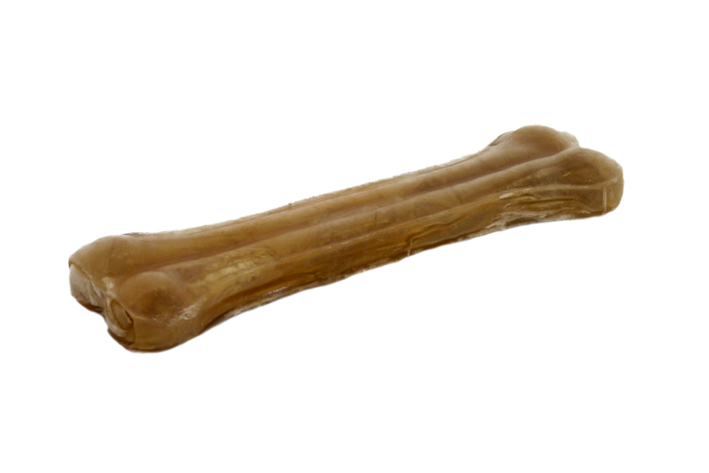 Geperst kauwbot naturel 21,5cm 160-180g