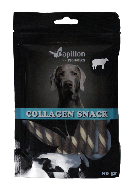 Collagen twisted sticks beef 80gr