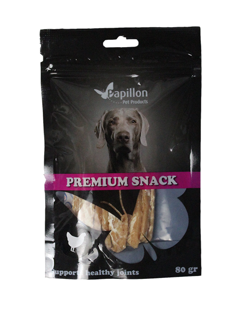 Premium chicken strips 80g
