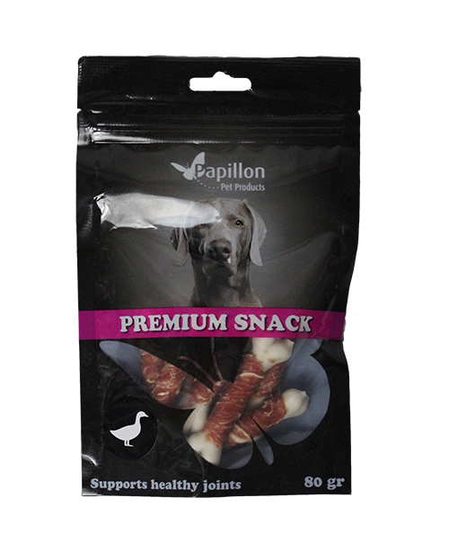 Premium duck calcium bones 80g