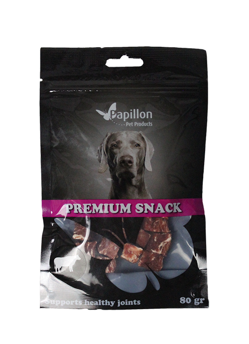 Premium beef trainer cubes 80 g