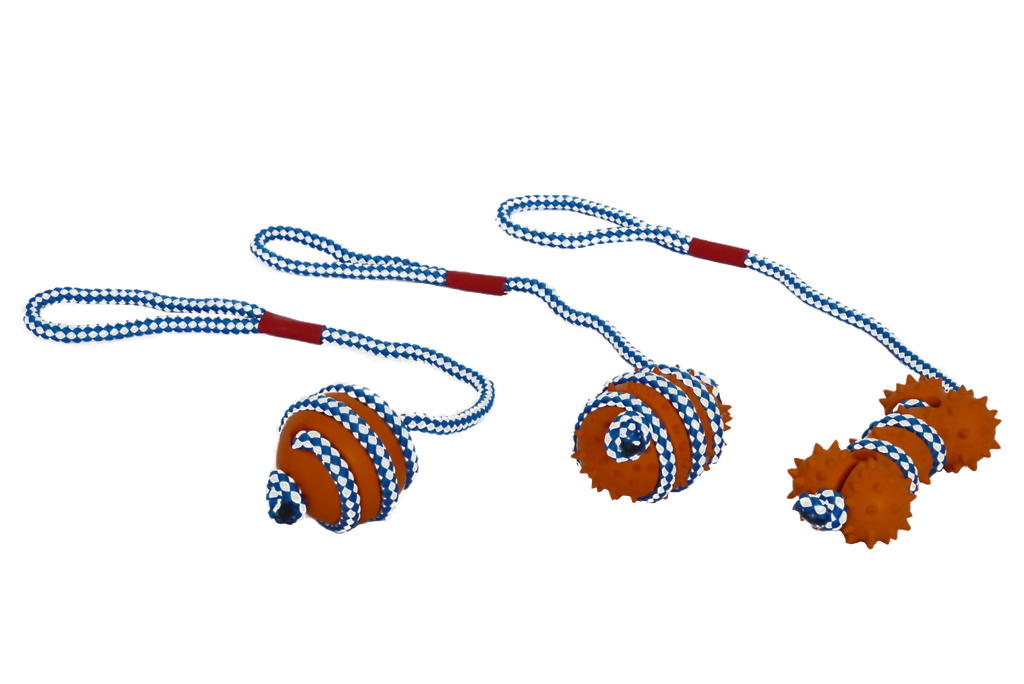 Rubber rope toy
