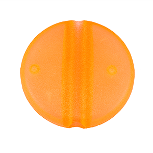 TPR Cooling frisbee colour orange