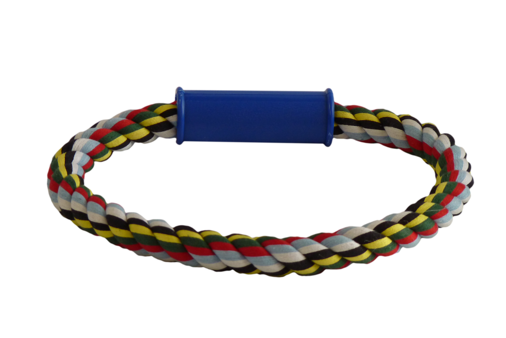 Rope toy round mixed colours