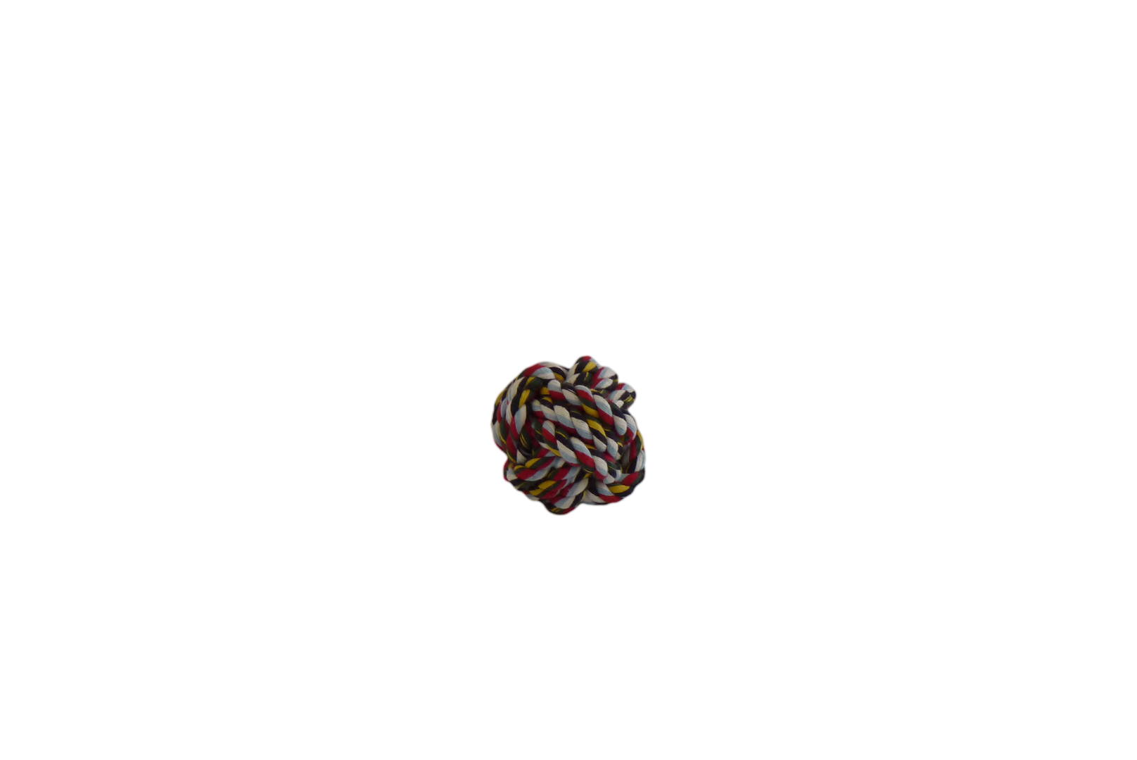 Rope toy ball mixed colours