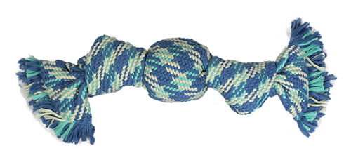Rope toy 2x knot 68 cm, 988-1028g