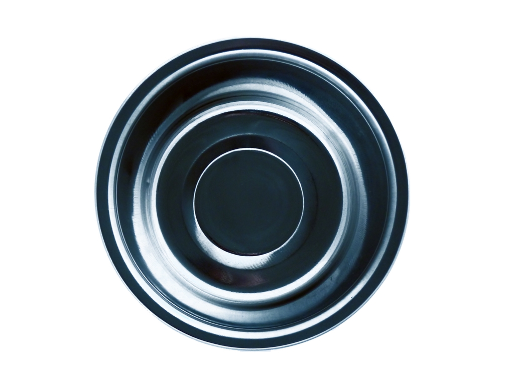 Stainless steel dish