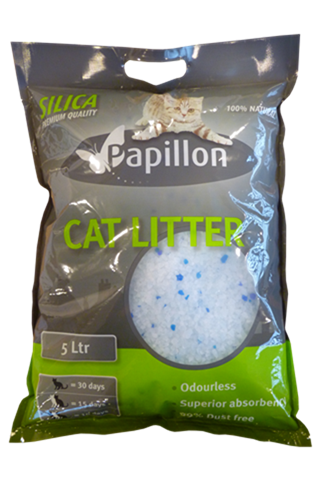 Silica cat litter