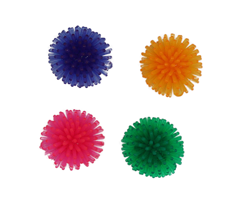 Hedgehog ball in tube